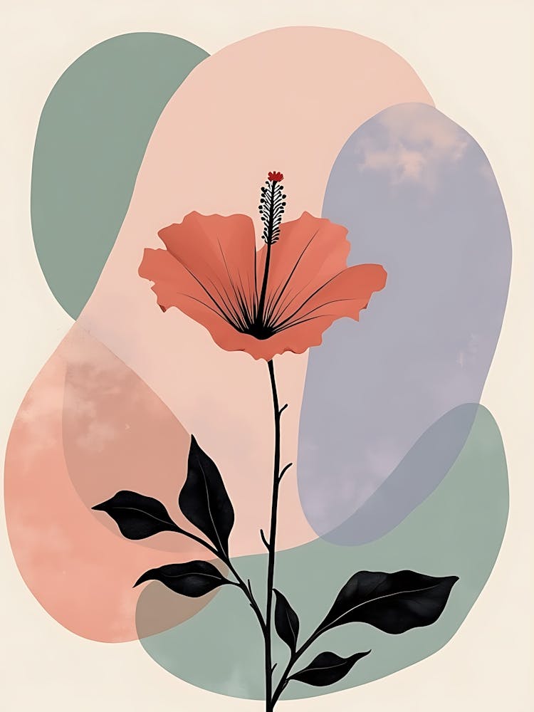 Soothing Botanical Shadows for a Modern Touch
