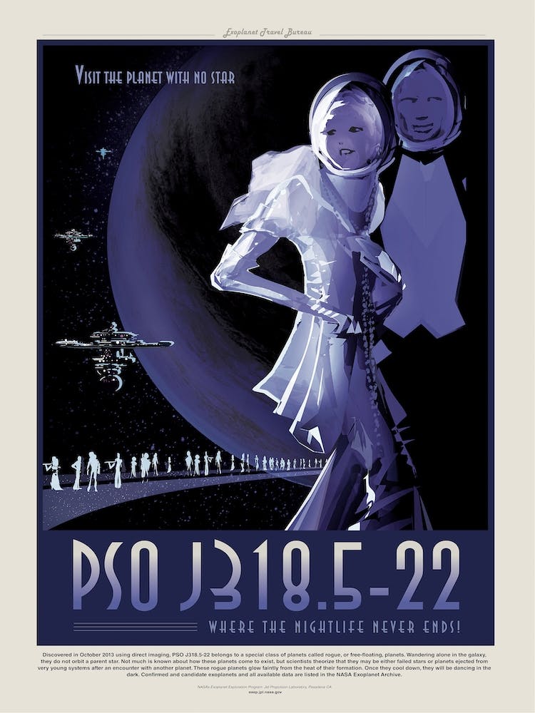 Besuchen Sie Planet Erde Weltraumreise Nasa Poster