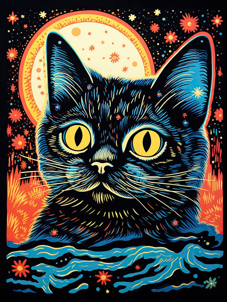Astral Furshift, Psychedelic Cats series
