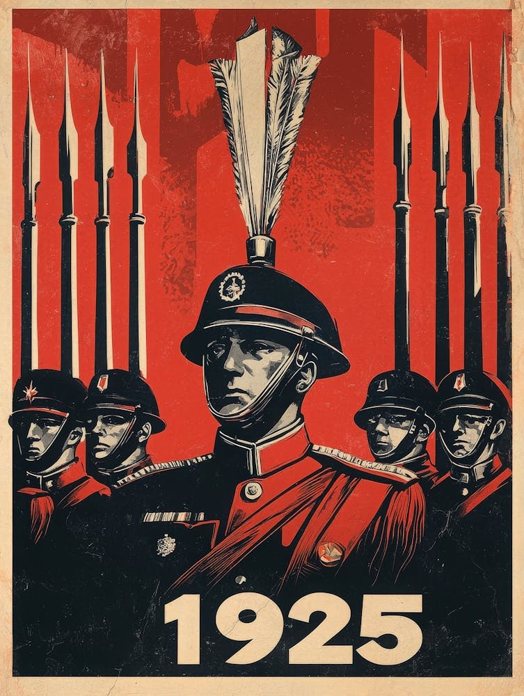 Aihrgdesign A Vintage Political Propaganda Style Poster From 11