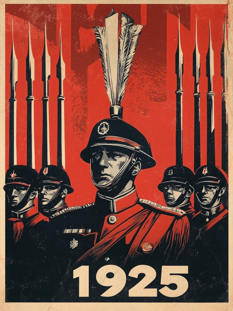 Aihrgdesign A Vintage Political Propaganda Style Poster From 11