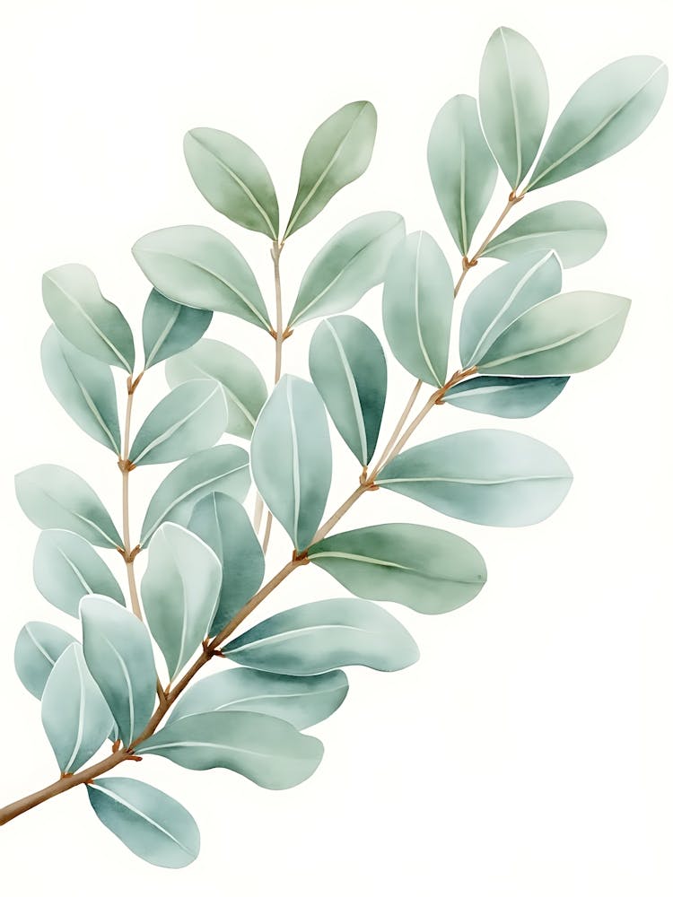 Sage Tinted Botanical Whispers