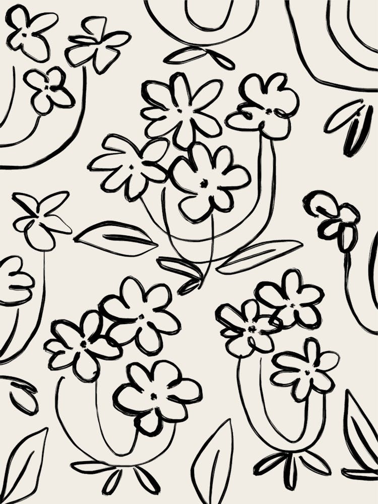 Hand drawn Flowers