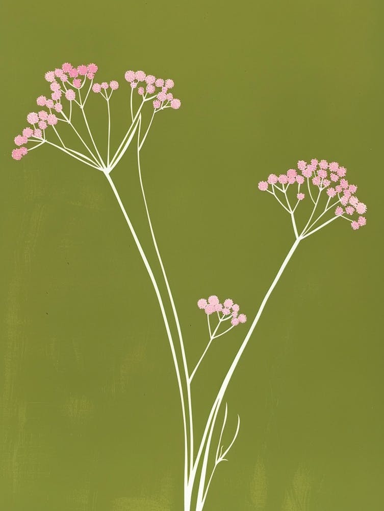 Pink & Green Babys Breath 2