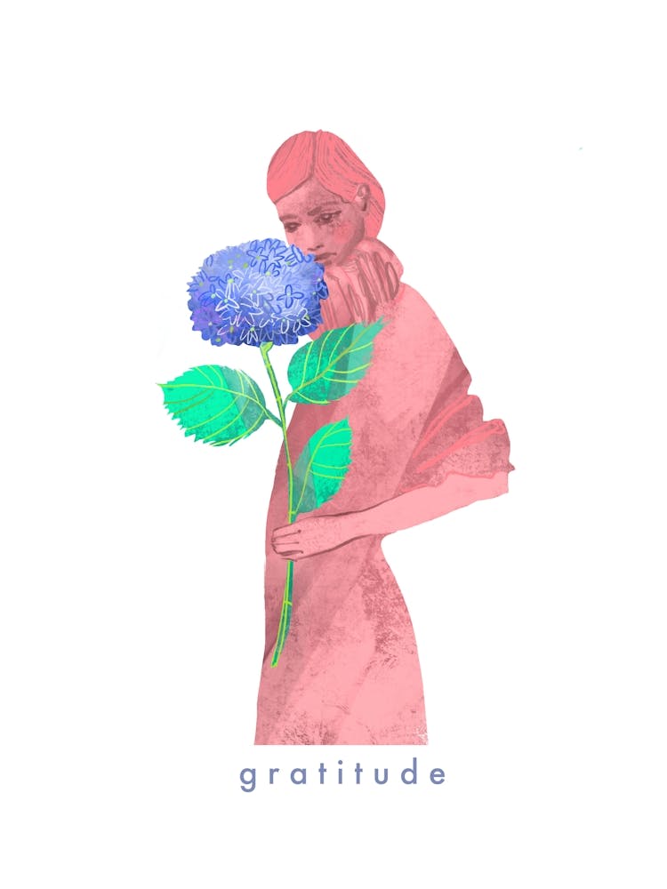 Gratitude, Hydrangea Flower
