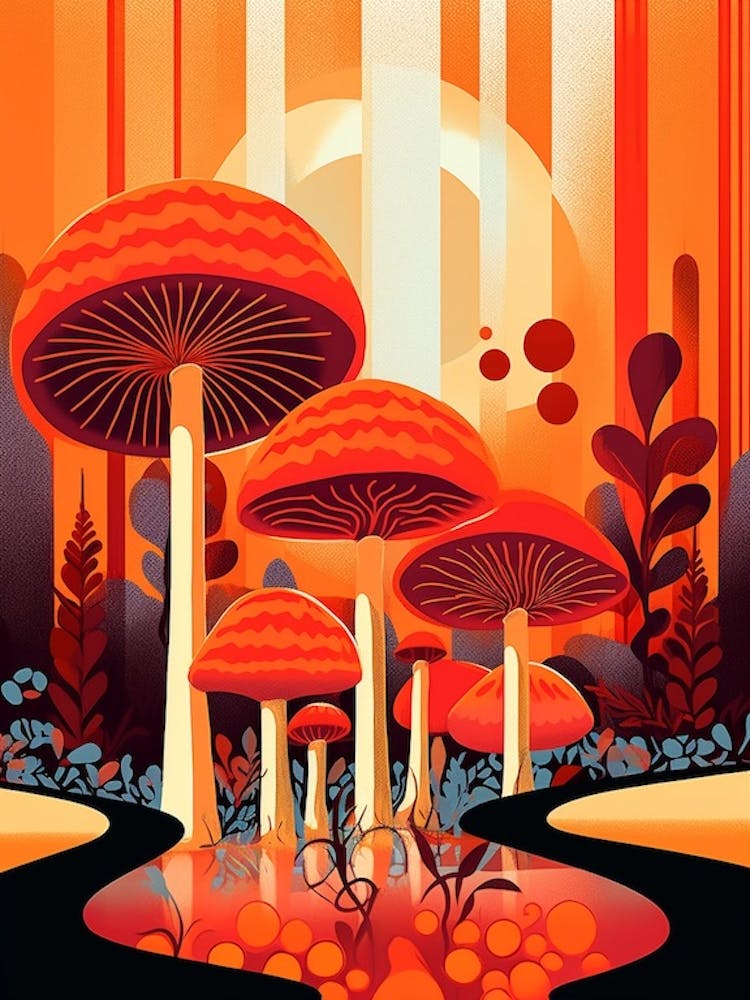 Midcentury Mushroom