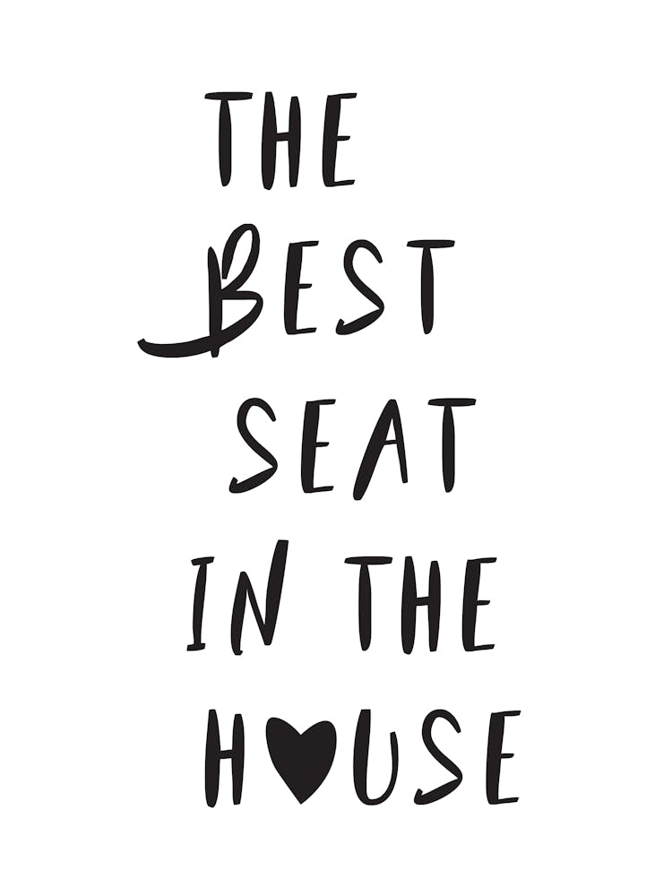 Funny Toilet Print Trendy The Best Seat In The House 02