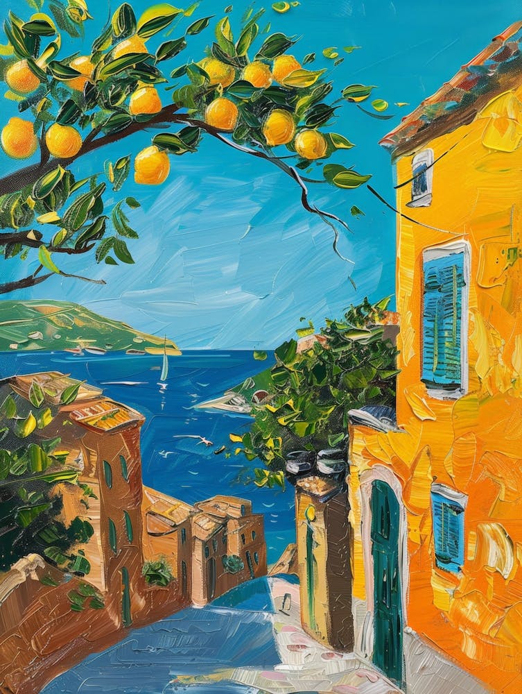 Oranges On The Street 1