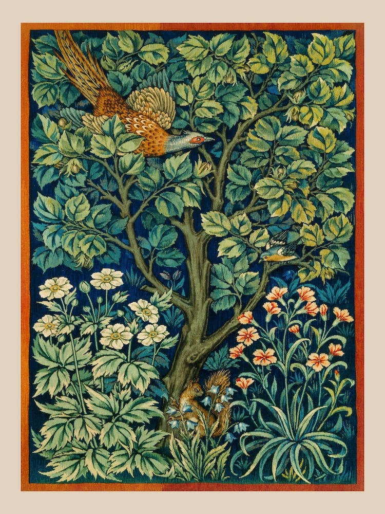 Pheasant, William Morris And John Henry Dearle