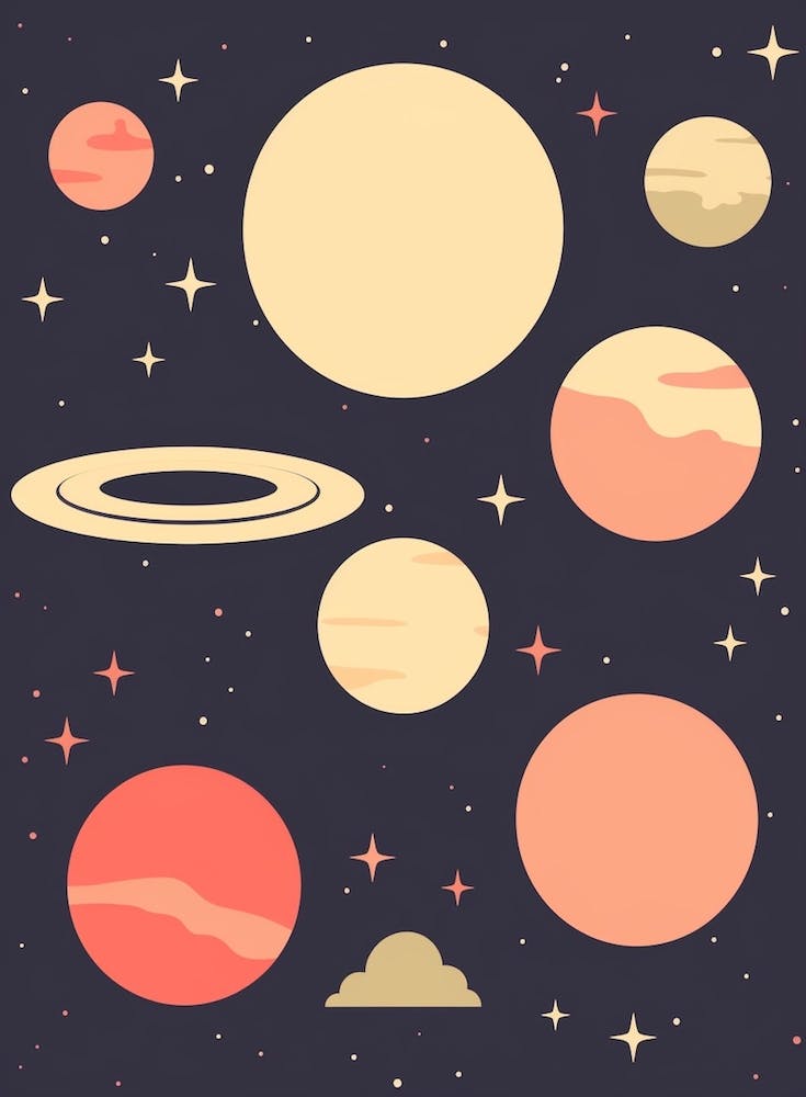 Space Pattern Print 2