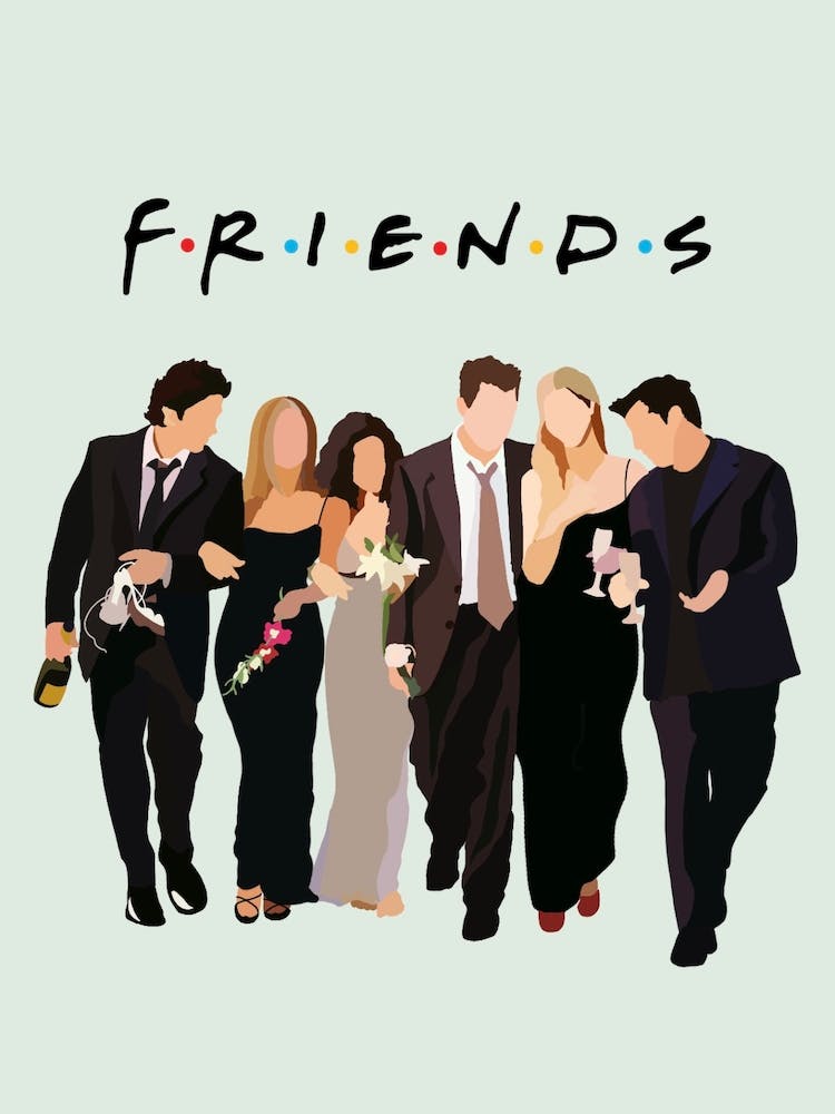 Friends Print | Friends TV Show Print