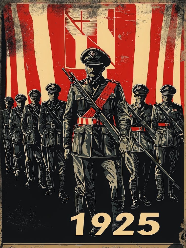 Aihrgdesign A Vintage Political Propaganda Style Poster From 4