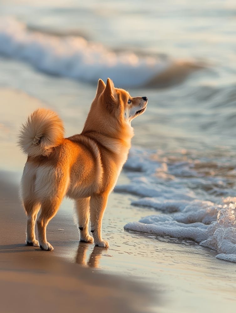 Shiba Inu. Generated AI. 11