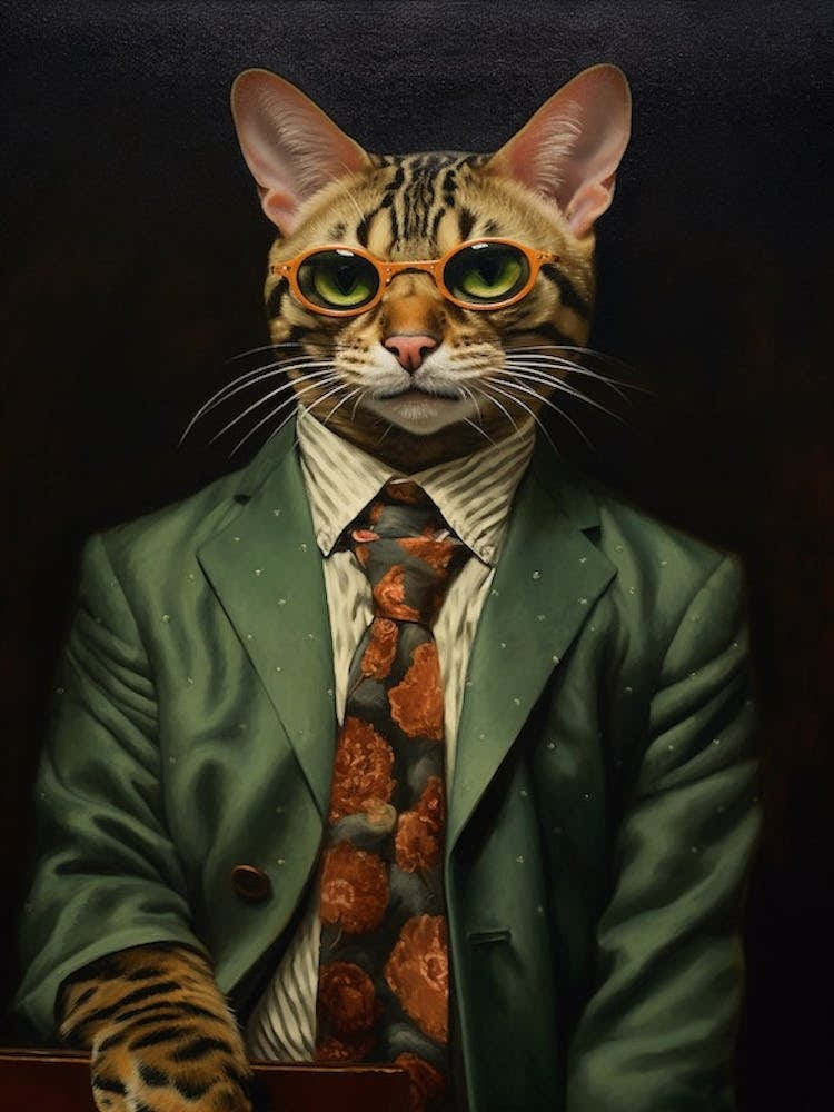 Gangster Cat Bengal Cat