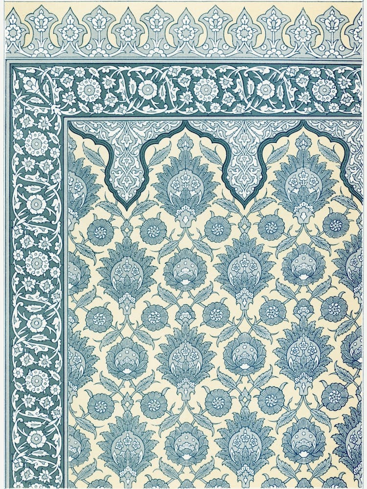 Arabic Art Pattern, Emile Prisses D’Avennes, La Decoration Arabe