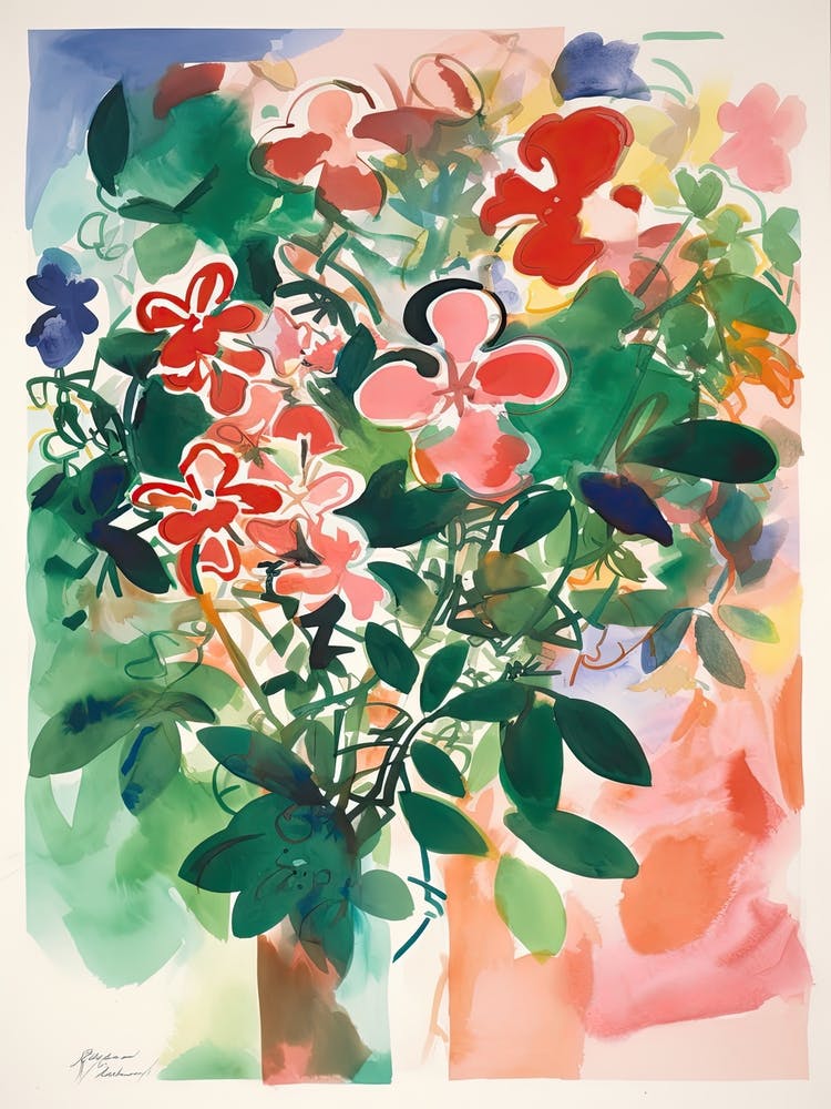 Apple Blossom Flower Illustration 1