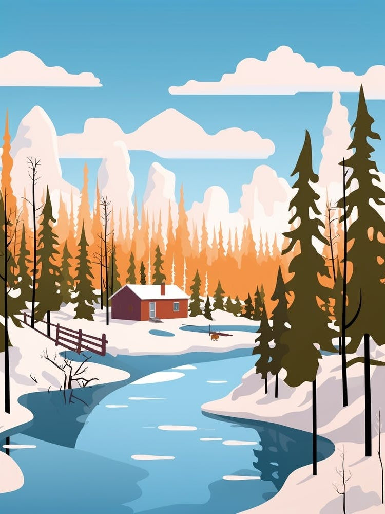 Finland 2 Travel Illustration