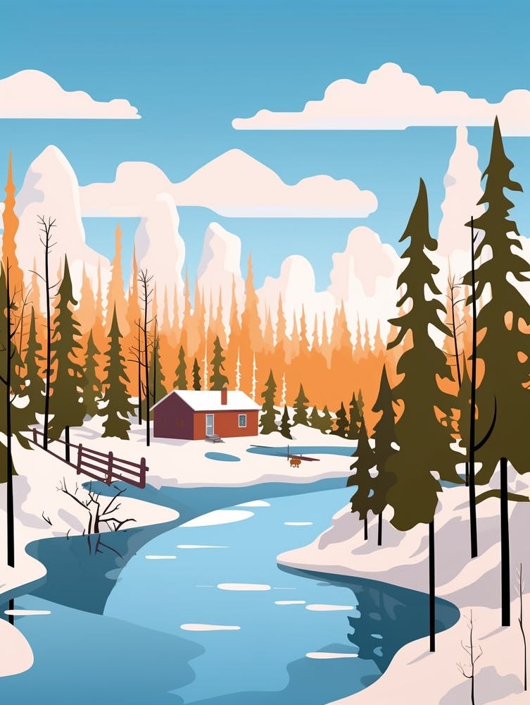Finland 2 Travel Illustration