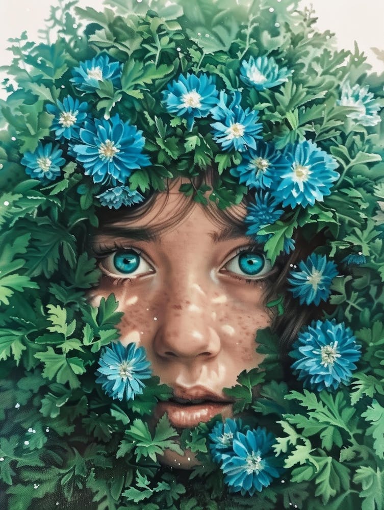 Girl With Blue Eyes 9