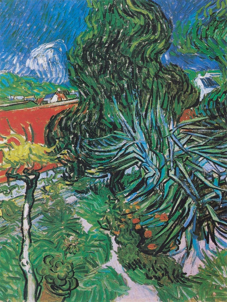 Doctor Gachet S Garden In Auvers (1890), Vincent Van Gogh