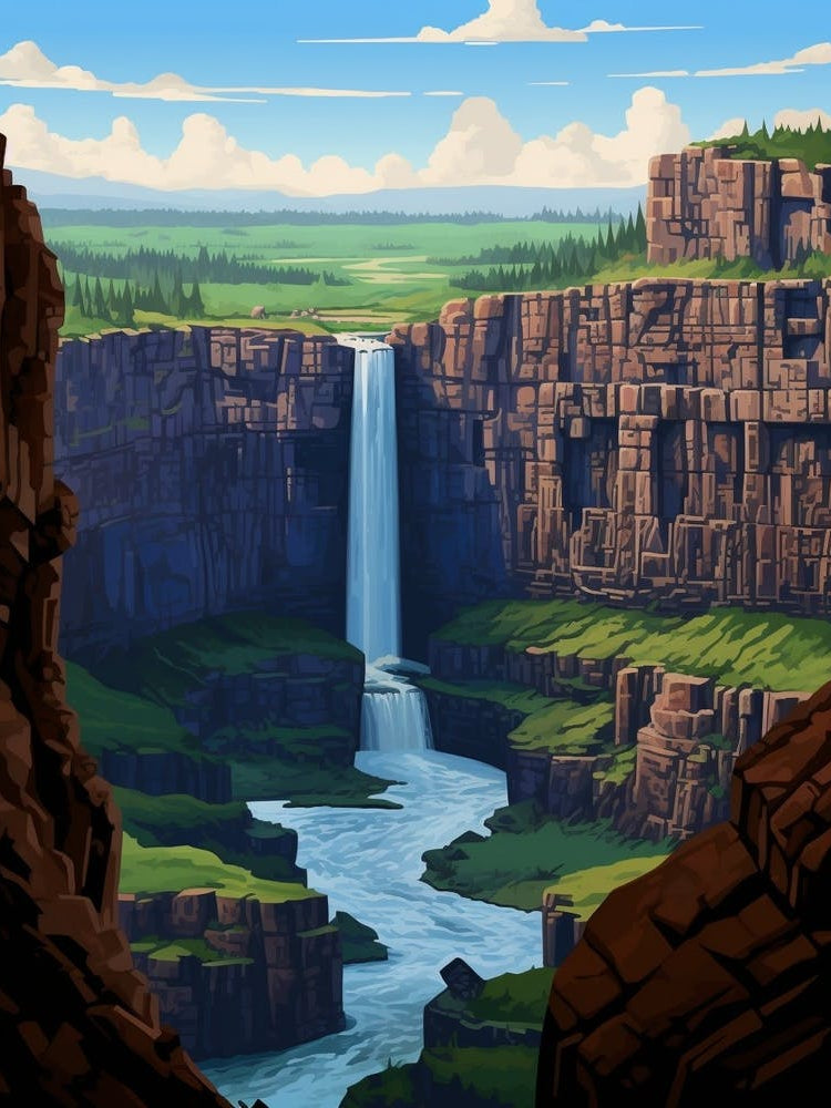 Palouse Falls State Park Retro Park 6