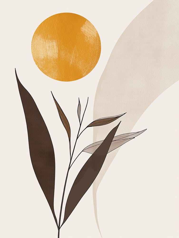 Sun And Leaf 4