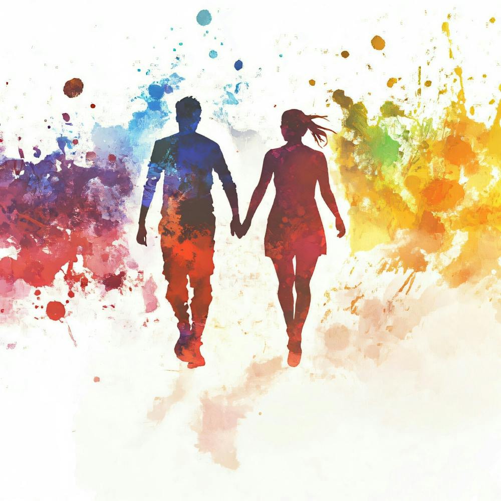 Couple Holding Hands 1