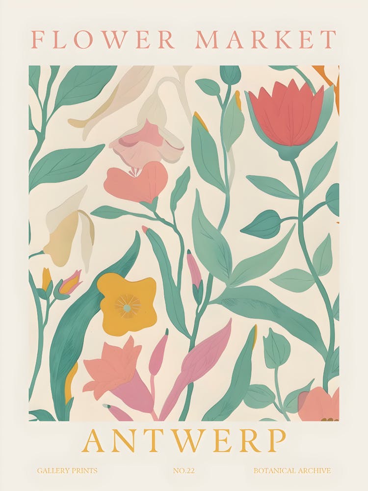 Flower Market Antwerp