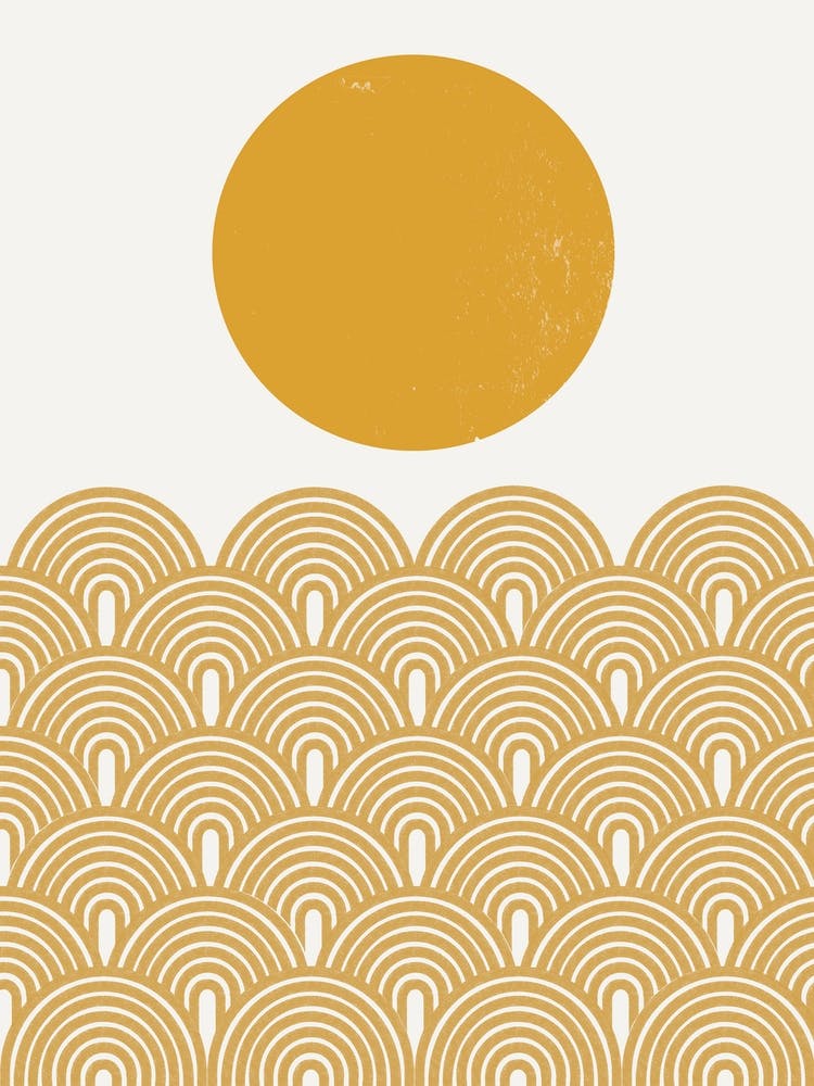 Golden Sun And Waves, Summer Mood