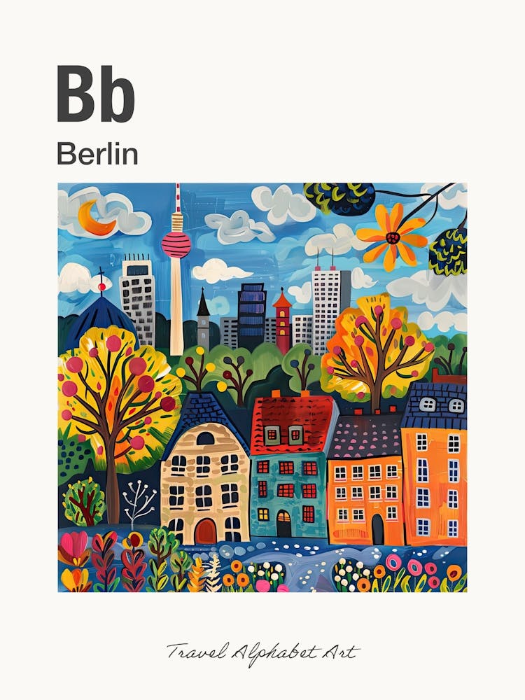 Reise-Alphabet für Kinder Berlin 1