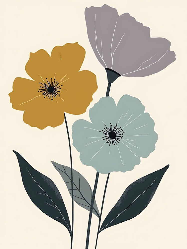 Elegant Botanical Serenity Nature Inspired Wall Decor