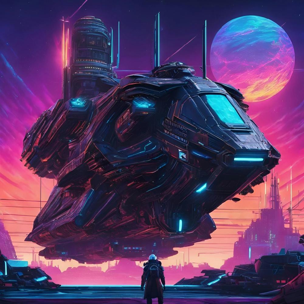 Futuristic Spaceship
