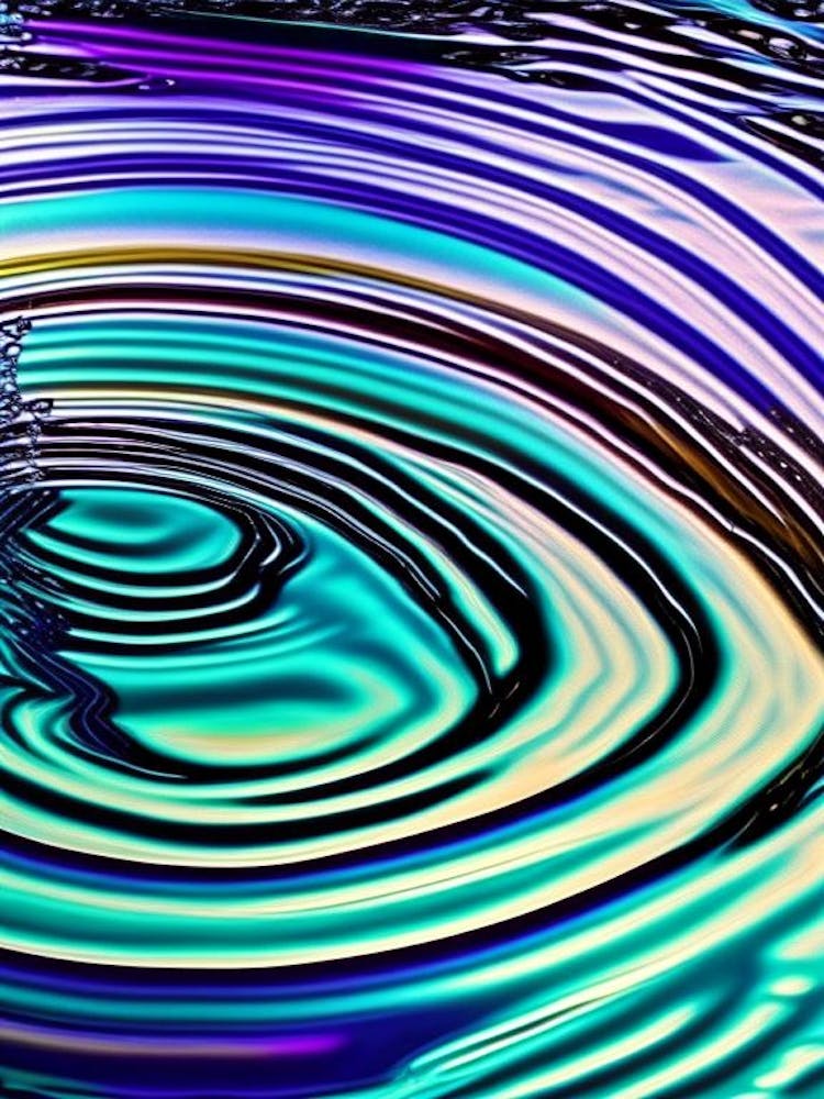 Water Ripples Waterscape Pop Art Photography 2