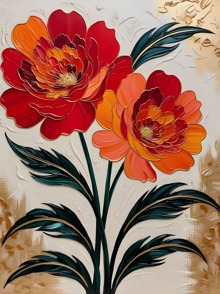 Orange And Yellow Flowers