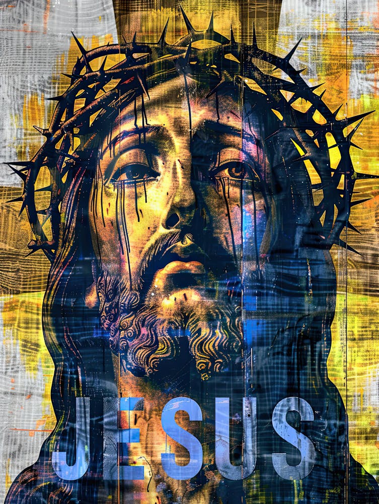 Grace and Mercy | Jesus Poster