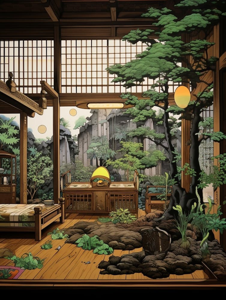 Traditional Japanese Tea Garden 5