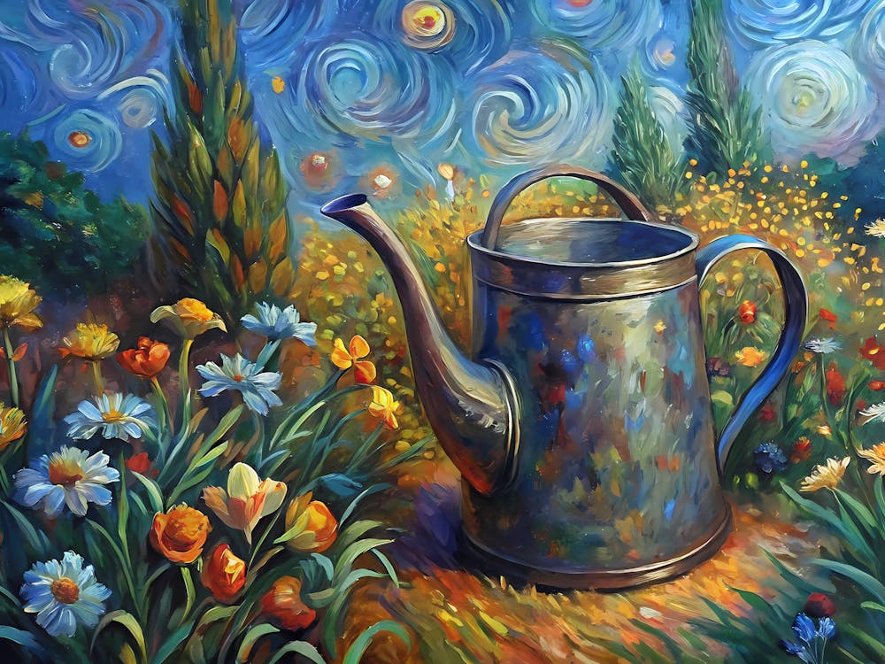 van gogh Watering Can
