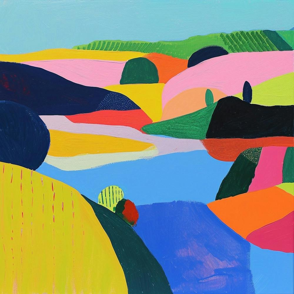 Colourful Abstract The Broads England 2