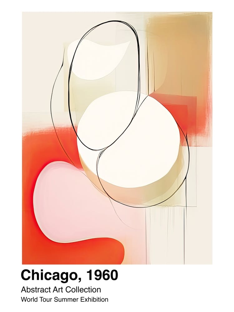 World Tour Exhibition, Abstract Art, Chicago, 1960 4