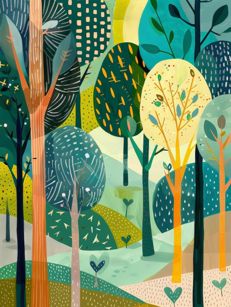 Forêt d'Arbres 1