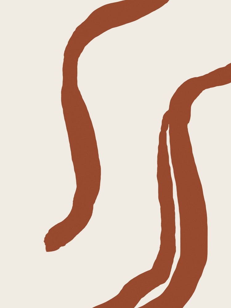 Soft Terracotta Lines 01