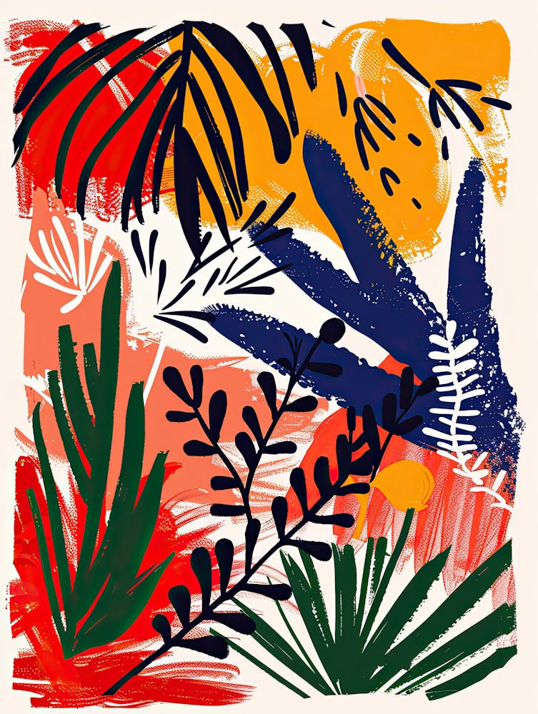 Celestial Canopy Matisse Style