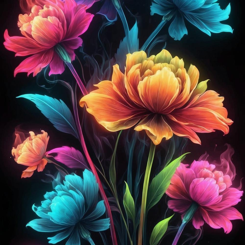 Colorful Flowers 1
