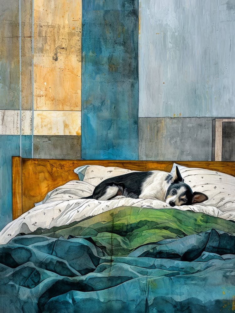 Dog In Bed animal Dog's life 1