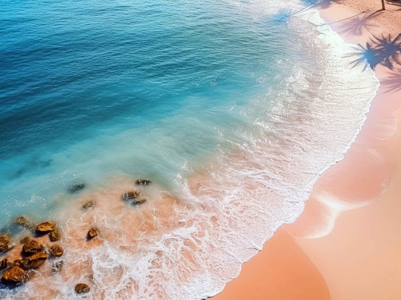 Aerial View Of A Beach 1