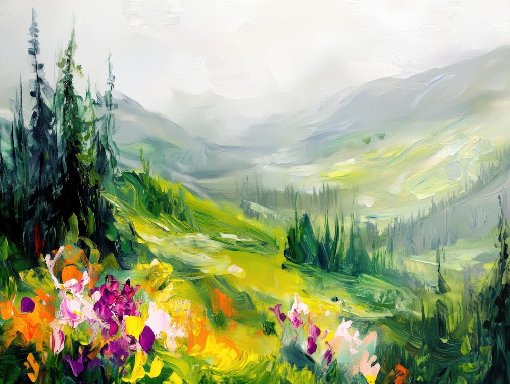 Flowers In The Mountains 1