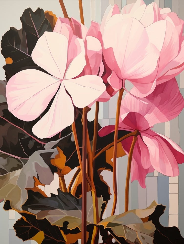Flower Illustration Cyclamen 4