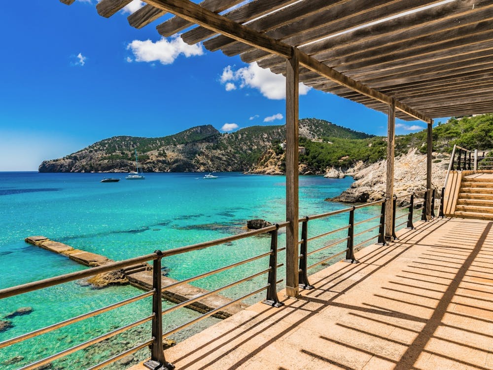 Camp de Mar Beach Mallorca Art Print by imagine – Fy!