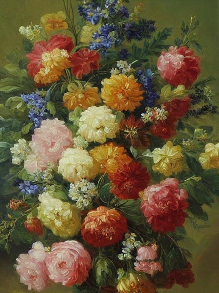 Bourvardia Painting 3 Flower