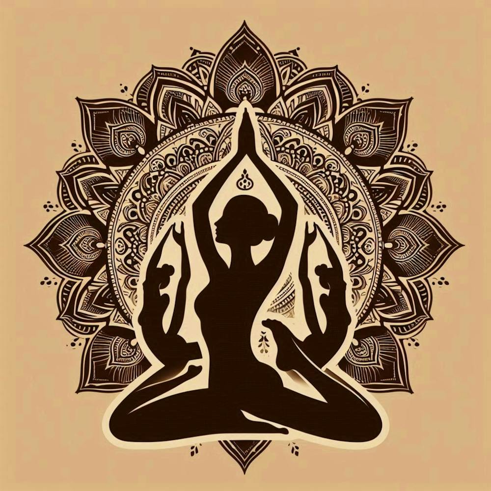 Yoga Woman In Yoga Pose